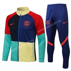 2021-2022 Barcelona Stitching color  Thailand Jacket Uniform-815