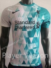 Player Version Special edition2021-2022 Liverpool Green&White Thailand Soccer Jersey AAA-518
