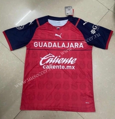 special edition 2021-2022 Deportivo Guadalajara 3rd Away Red Thailand Soccer Jersey AAA-818