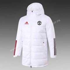 2021-2022 Manchester United White Cotton With Hat Uniform-DD1