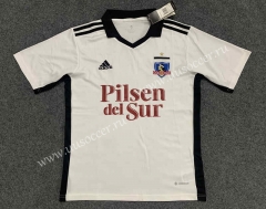 2022-23 CD Colo-Colo Home White  Thailand Soccer Jersey AAA-GB