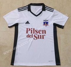 2022-23 CD Colo-Colo Home White  Thailand Soccer Jersey AAA-888