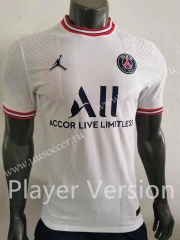 Player Version  2021-22 Paris SG 3rd Away White Thailand Soccer Jersey AAA-518
