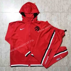 2021-2022 Los Angeles Clippers Red Thailand Soccer Jacket Uniform With Hat-815