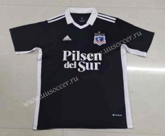 2022-23 CD Colo-Colo Away Black Thailand Soccer Jersey AAA-5177