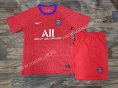 2022-23 Paris SG Red Soccer Uniform-709