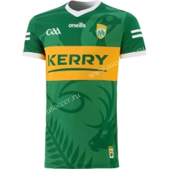 GAA 2022  Kerry Yellow &Green  Rugby Shirt