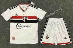 2022-23 São Paulo Home White Soccer Uniform-GB