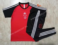 2021-2022 Ajax Red Soccer Tracksuit Uniform-815