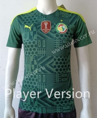 Player version 21-22 Senegal Away Green Thailand Soccer Jersey AAA-807
