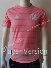 Player version  2021-22 Sao Paulo Pink Thailand Soccer Jersey AAA-807