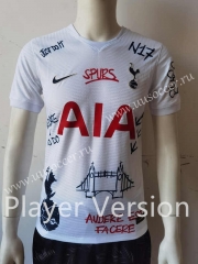 Player version 2021-2022 special edition Tottenham White Training Thailand Soccer Jersey AAA-807