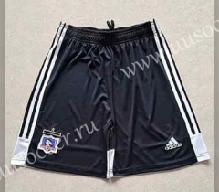 2022-23  Colo-Colo Home Black Thailand Soccer Shorts