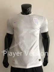 Player version 2022-23  England  Home White  Thailand Soccer Jersey AAA-CS