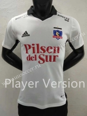 Player Verison 2022-23 CD Colo-Colo Home White  Thailand Soccer Jersey AAA-9926