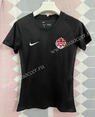 2022-23 Canada Black Thailand Soccer women Jersey-9171