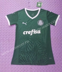 2022-23 Palmeiras Home Green Thailand Female Soccer Jersey AAA-708