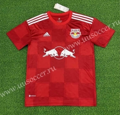 2022-23  New York Red Bulls Away Red Thailand Soccer Jersey AAA-403