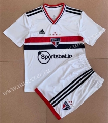 2022-23 São Paulo Home White Soccer Uniform-AY
