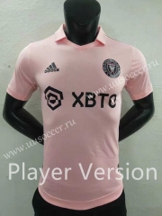 Player Version 2022-23 Inter Miami CF Home Pink Thailand Soccer Jersey AAA-9926