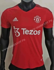 2022-23 Manchester United Red  Thailand Soccer Training Jersey-1332