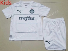 2022-23 SE Palmeiras Away White Kid/Youth Soccer Uniform-507