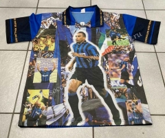 97-98 Commemorative Maradona  Inter Milan Home Blue  Thailand Soccer Jersey AAA-1332