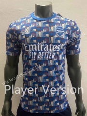 Player version  2022-23 special edition Arsenal Blue Thailand Soccer Jersey AAA-518