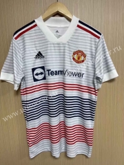 2022-23 Manchester United White Thailand Soccer Jersey AAA-9171