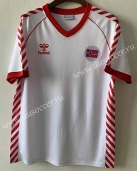 1994 Norway Away White  Thailand Soccer Jersey-9171
