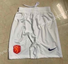 2022-23 Netherlands  White Thailand Soccer Shorts