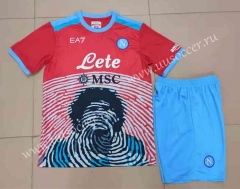 2022-23 Napoli Red Soccer Uniform-718