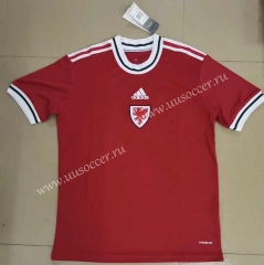 22-23  Wales Home Red Thailand Soccer Jersey AAA-0871