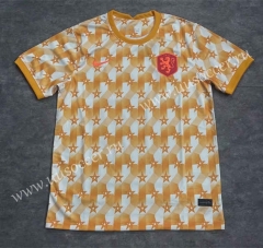 special edition 2022-23 Netherlands Yellow&White  Thailand Soccer Jersey AAA-3066