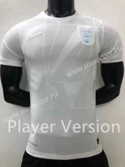 Player version 2022-23  England  Home White  Thailand Soccer Jersey AAA-2016