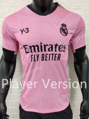 Player version 2022-23 Real Madri Pink Thailand Soccer Jersey AAA-9380