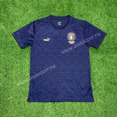 FIGC Winner Pack  2022-23 Italy Blue Thailand Soccer Jersey AAA-305
