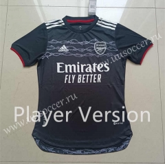Player version  2022-23 Arsenal Black Thailand Soccer Jersey AAA-807