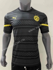 2022-23 Borussia Dortmund Black Thailand Training Soccer Jersey-416