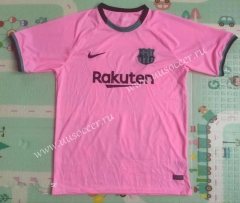 20-21 Retro Version Barcelona 2nd  Away Pink  Thailand Soccer Jersey AAA-817