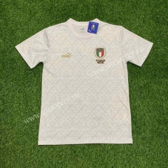 FIGC Winner Pack  2022-23 Italy White Thailand Soccer Jersey AAA-305