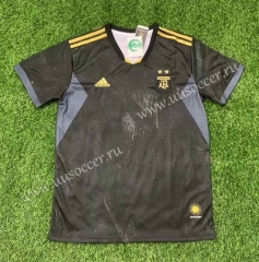 Concept version 2022-23  Argentina  Black Thailand Soccer Jersey AAA-305