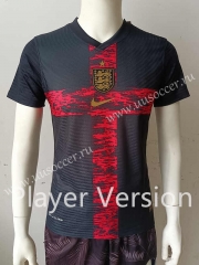 Player version 2022-23  England  Black&Red  Thailand Soccer Jersey AAA-807