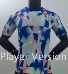 Player version 2022-23  England  Blue Thailand Soccer Jersey AAA-6886