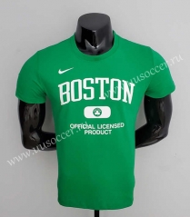 2022-23 NBA Boston Celtics Green   Cotton T-shirt-CS