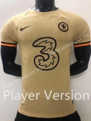 Player version 2022-23 Chelsea Away Yellow  Thailand Soccer Jersey AAA-2016