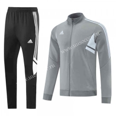 2022-23 Adida s Gray Jacket Uniform-LH