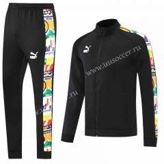 2022-23 Puma  Black Jacket Uniform-LH