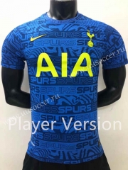 Player version 2022-23 Tottenham Hotspur Blue Thailand Soccer Jersey AAA-6154