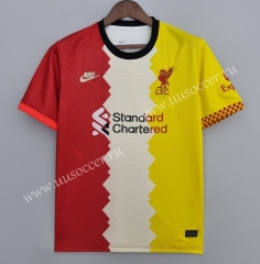 2022-23 Liverpool Red&Yellow  Thailand Soccer Jersey AAA-7291
